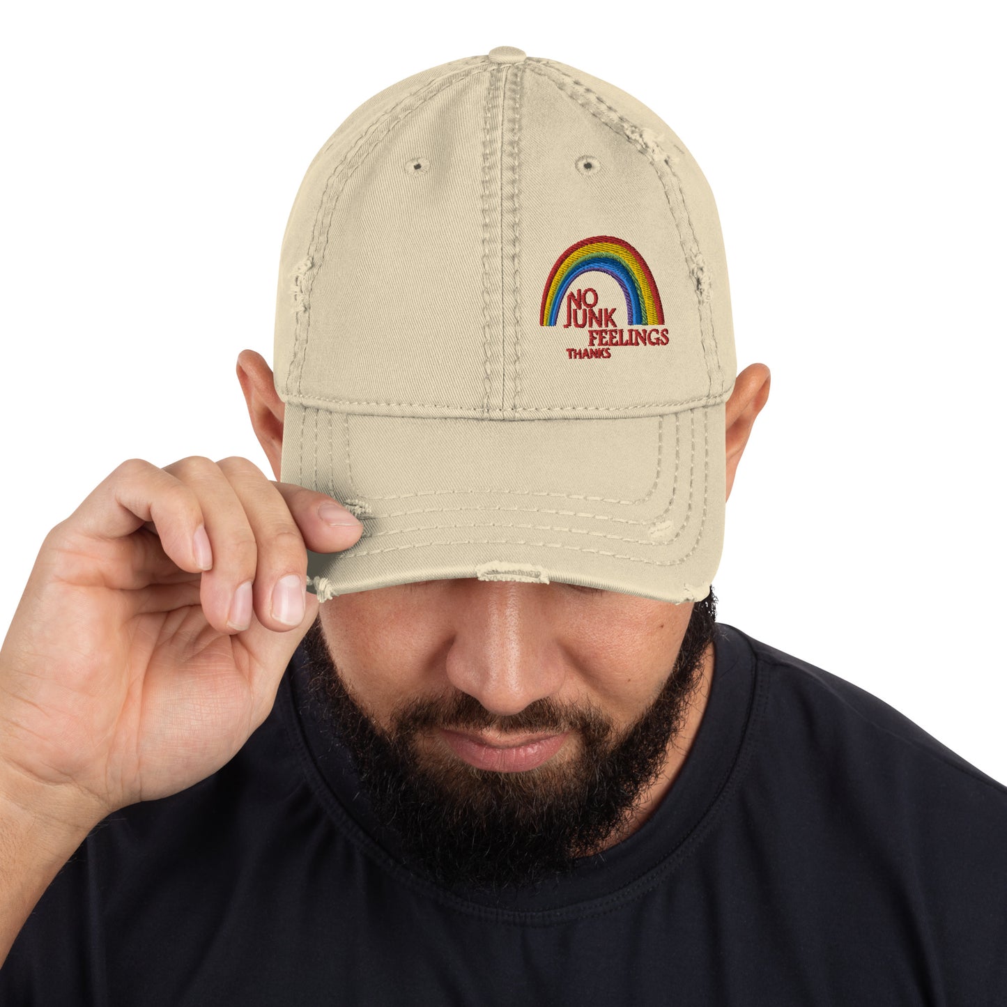 Rainbow hat