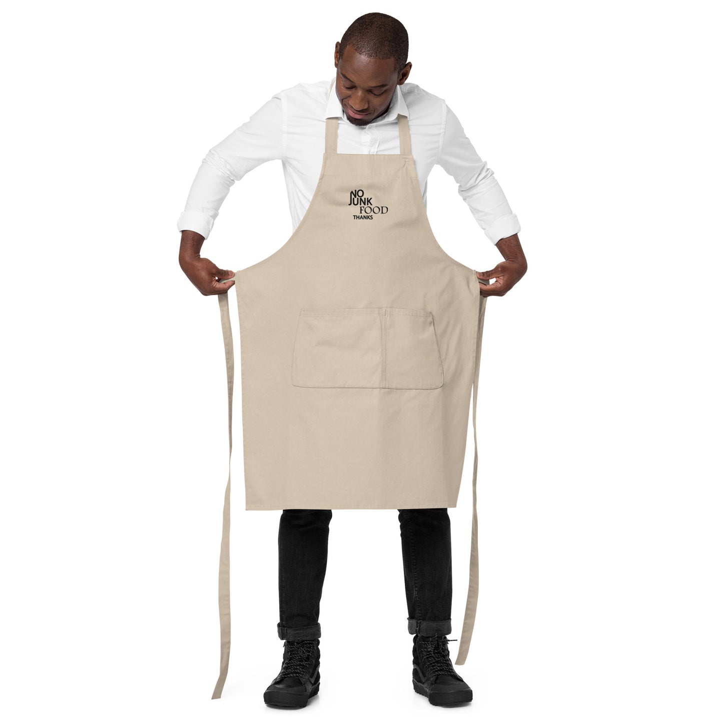 Organic cotton apron