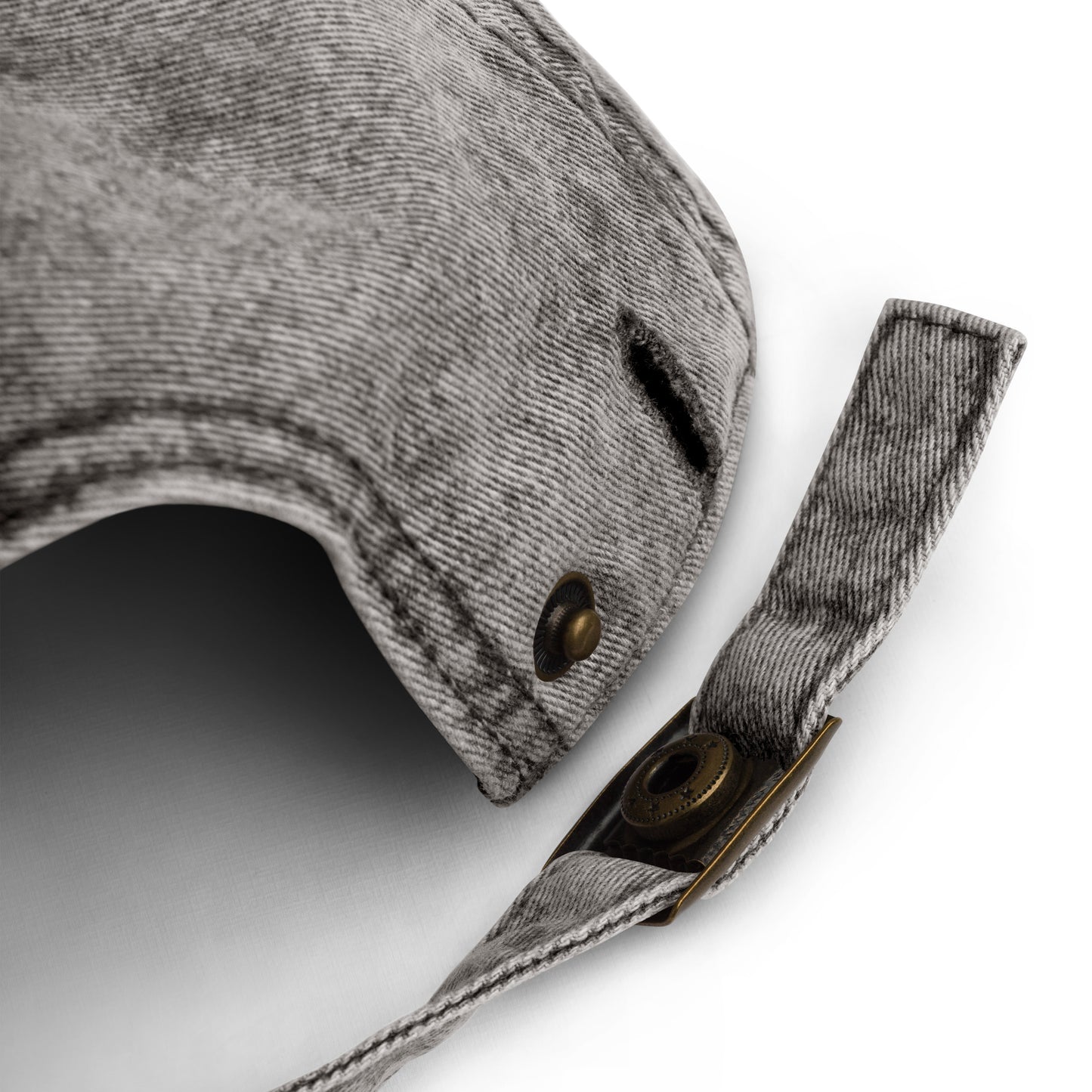 Vintage Cotton Twill Cap NO JUNK FOOD THANKS
